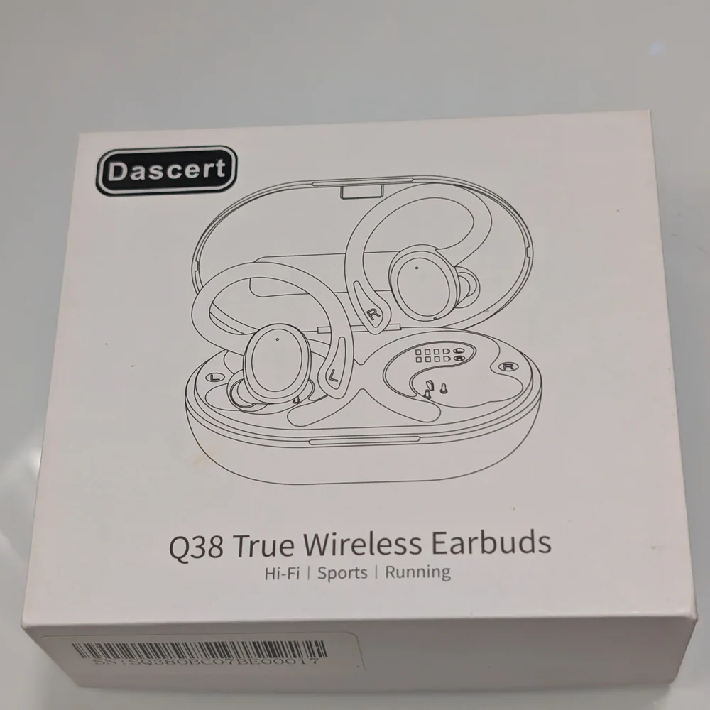 Q38 True Wireless Earbuds - Black